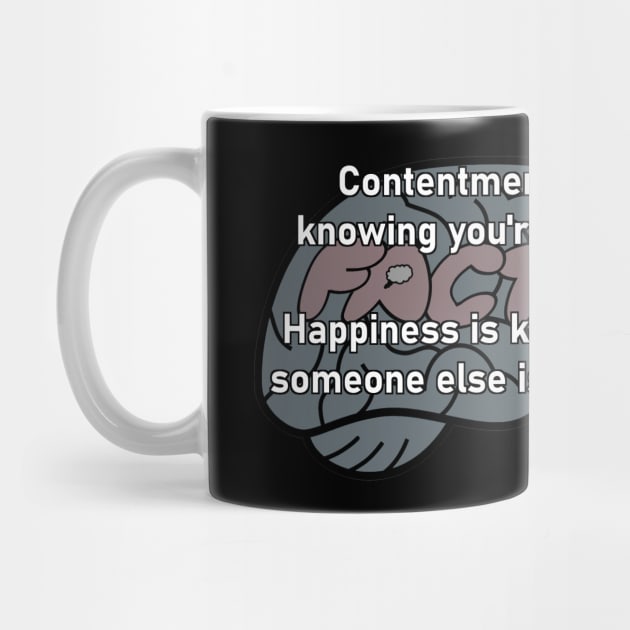 Contentment vs Happiness by Your Brain On Facts